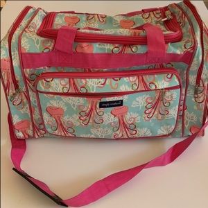 Simply Southern Duffle Bag Jellyfish Print